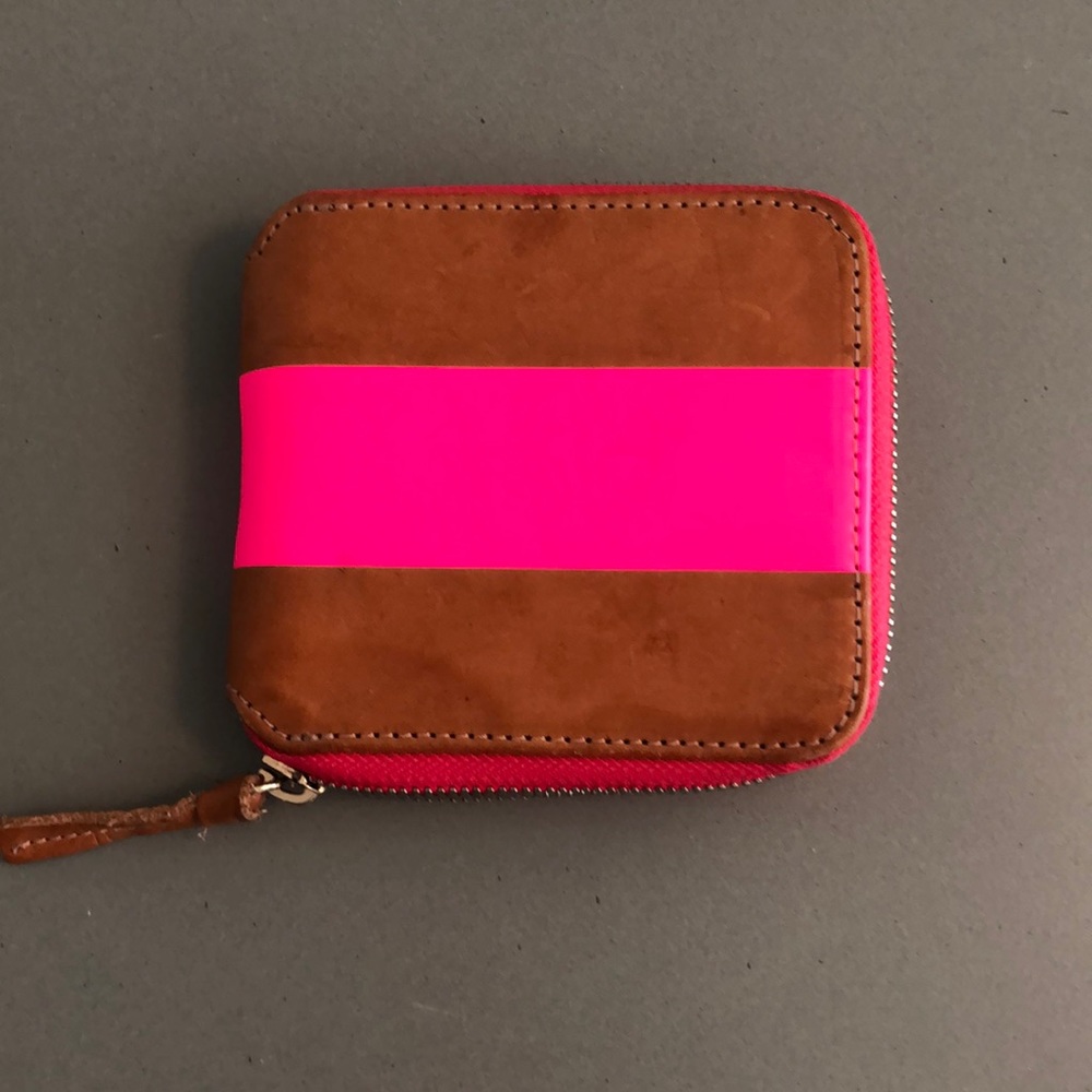 Like new Clare V. Half zip wallet